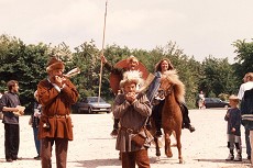 Hornblæsere på Børnefestugen 1996